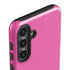 Pink and Grey Stripes Galaxy S25 Impact Case